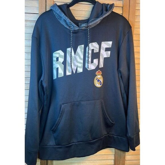 Real Madrid Heavy Hoodie Streetwear - Picture 1 of 10